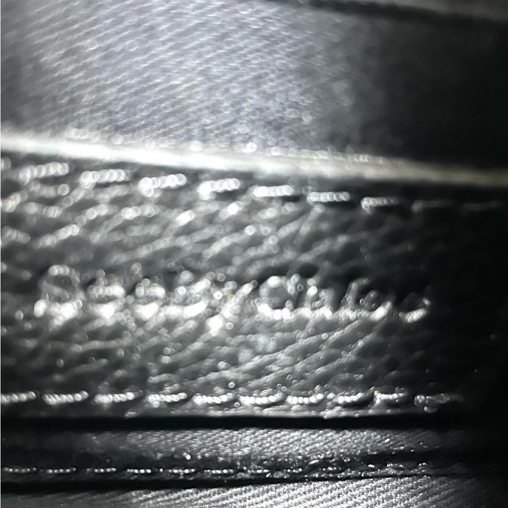See By Chloe Black Leather and Suede Crossbody with Gold Ring Accent - Picture 8 of 11